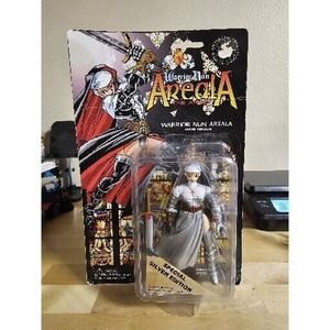 Warrior Nun Areala the Anime Action Figure Special Silver Edition 2000 Made 1997